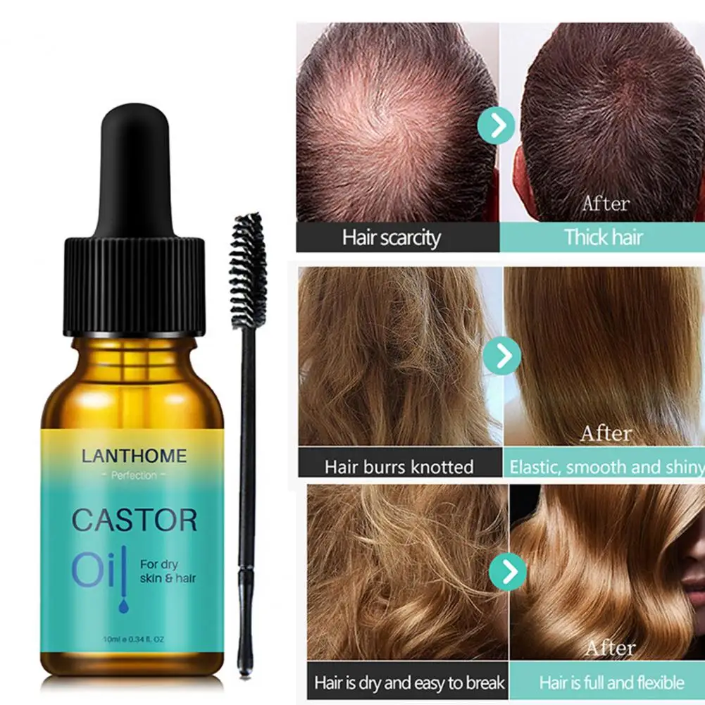 Как наносить касторовое масло на волосы